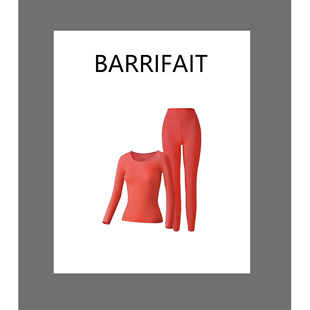 百搭舒服好穿超薄奶皮衣打底套装 BARRIFAIT