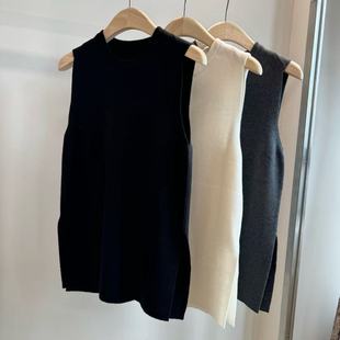 全羊毛针织背心 BARRIFAIT