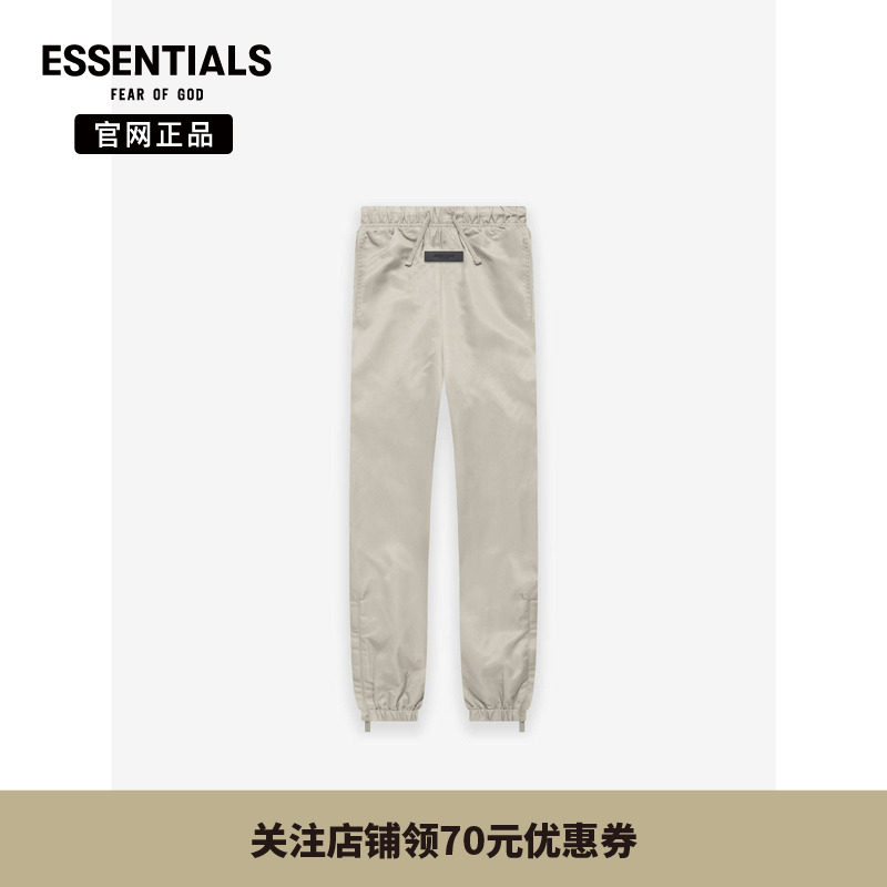 【特价专区】Fear of God Essentials儿童小logo印花运动束口长裤