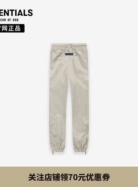 【特价专区】Fear of God Essentials儿童小logo印花运动束口长裤