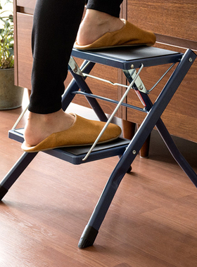 Asista折叠梯凳加厚家用厨房梯子凳两用便携洗车洗漱踩脚小凳子