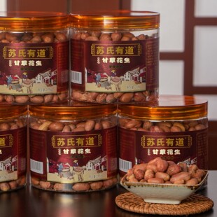 苏氏有道甘草花生罐装花生下酒菜河南特产零食礼盒年货