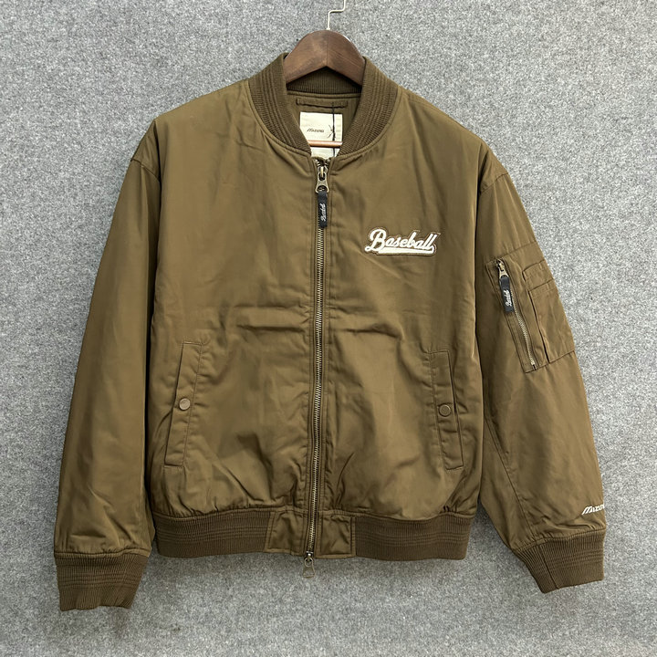 美津浓Mizuno 男女款复古夹克棉服棒球服D2CN46H3原1498