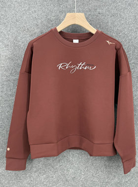 Mizuno美津浓 女式休闲保暖圆领长袖卫衣K2CC32R3 原598