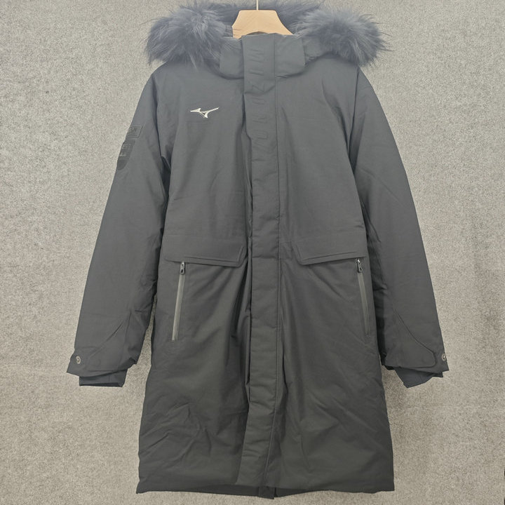 特价美津浓男毛领鹅绒厚实羽绒服