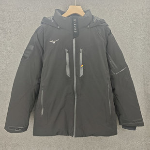 Mizuno美津浓 男子运动短款连帽厚实鹅绒羽绒服32YE9630 原3598