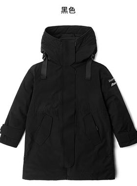 特价美津浓女子长款防风水羽绒服