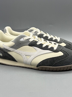 Mizuno美津浓 男女同款复古拼色时尚薄底牛皮休闲鞋LG TT 原798