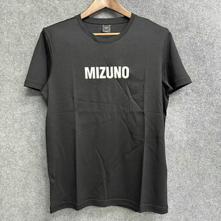 原338 T恤K2CA15A2 Mizuno美津浓 男子纯棉休闲运动圆领短袖