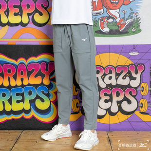 K2CF21A9 原798 男子休闲梭织弹力运动长裤 Mizuno美津浓