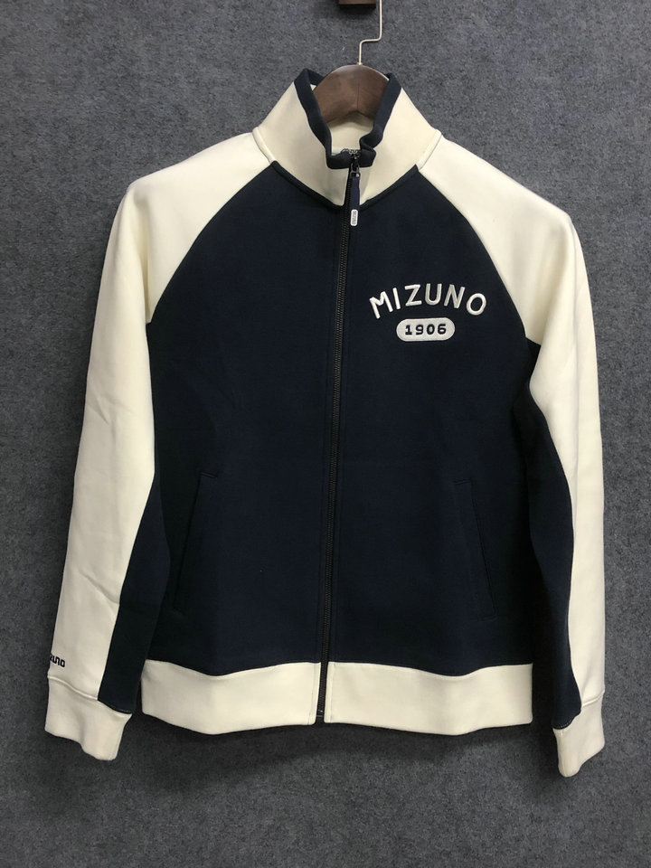 特价美津浓男复古棒球风保暖外套