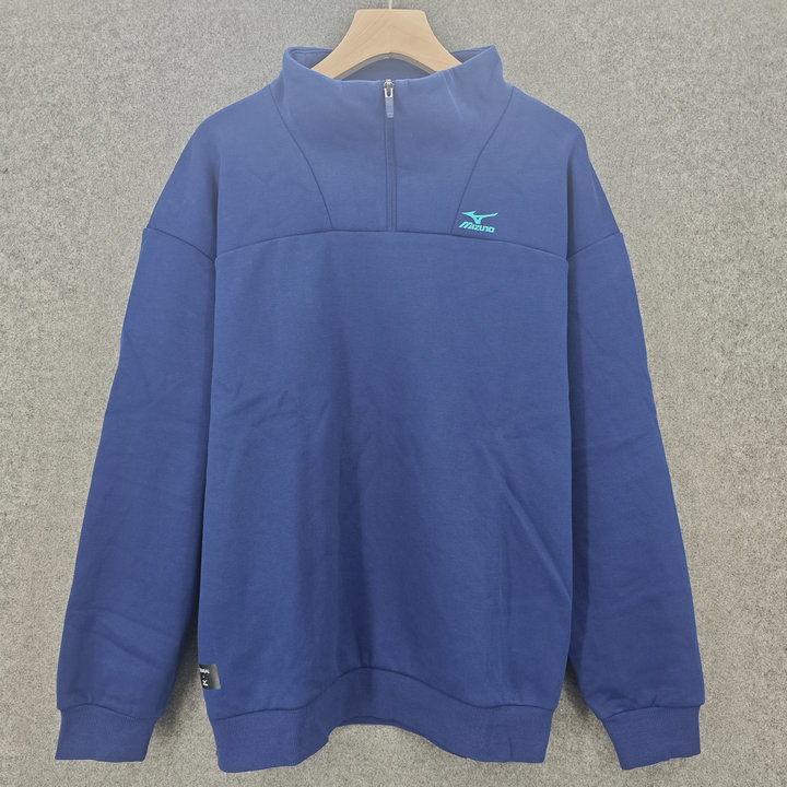 美津浓男子休闲运动加绒套头卫衣