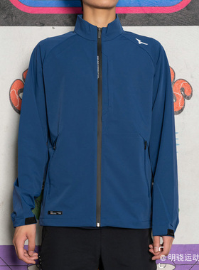 Mizuno美津浓 男弹力防水ESSENTIAL城市休闲外套K2CE24A3 原898