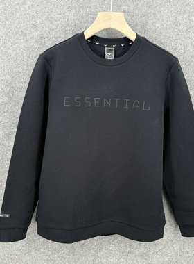 Mizuno美津浓 男子圆领ESSENTIAL休闲针织套头衫K2CC24A1 原598