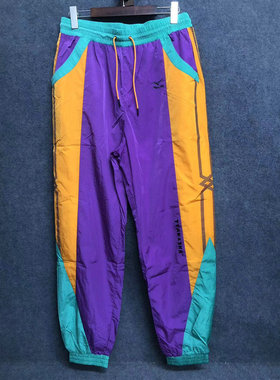 Mizuno美津浓 塔卡沙联名拼色男裤运动裤K2CF0581 原698