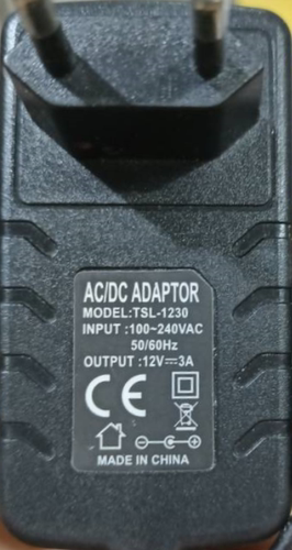 适用TSL-1230卸甲机电源适配器电源线美甲充电器12V3A粤海通用