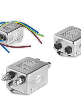 菲奥特直流电源滤波器净化器EMI/EMC 12V/24V/36V110V FT110D-6A