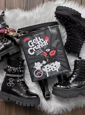 【Killstar】非现货 暗黑系哥特风黑色哥特单肩斜挎方包