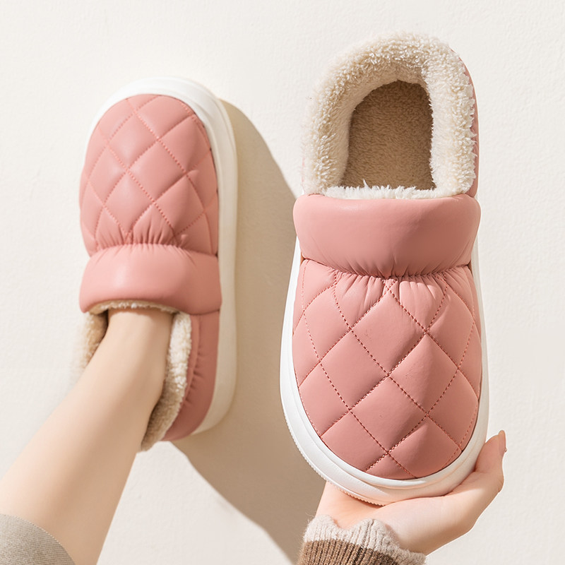 包跟棉拖鞋女士冬季2023新外穿