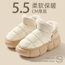 外穿包跟防滑保暖高帮棉鞋 羽绒布防水棉拖鞋 2024新款 冬季 女士 女款