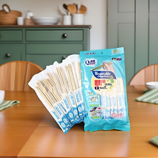 清亮一次性筷子天然竹筷子光滑耐高温外卖餐饮筷商用整包包装家用