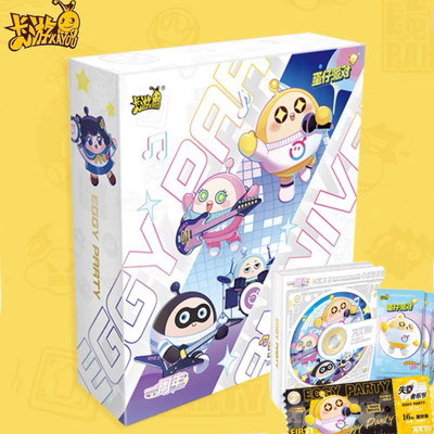 卡游蛋仔派对萌趣典藏卡失重礼盒
