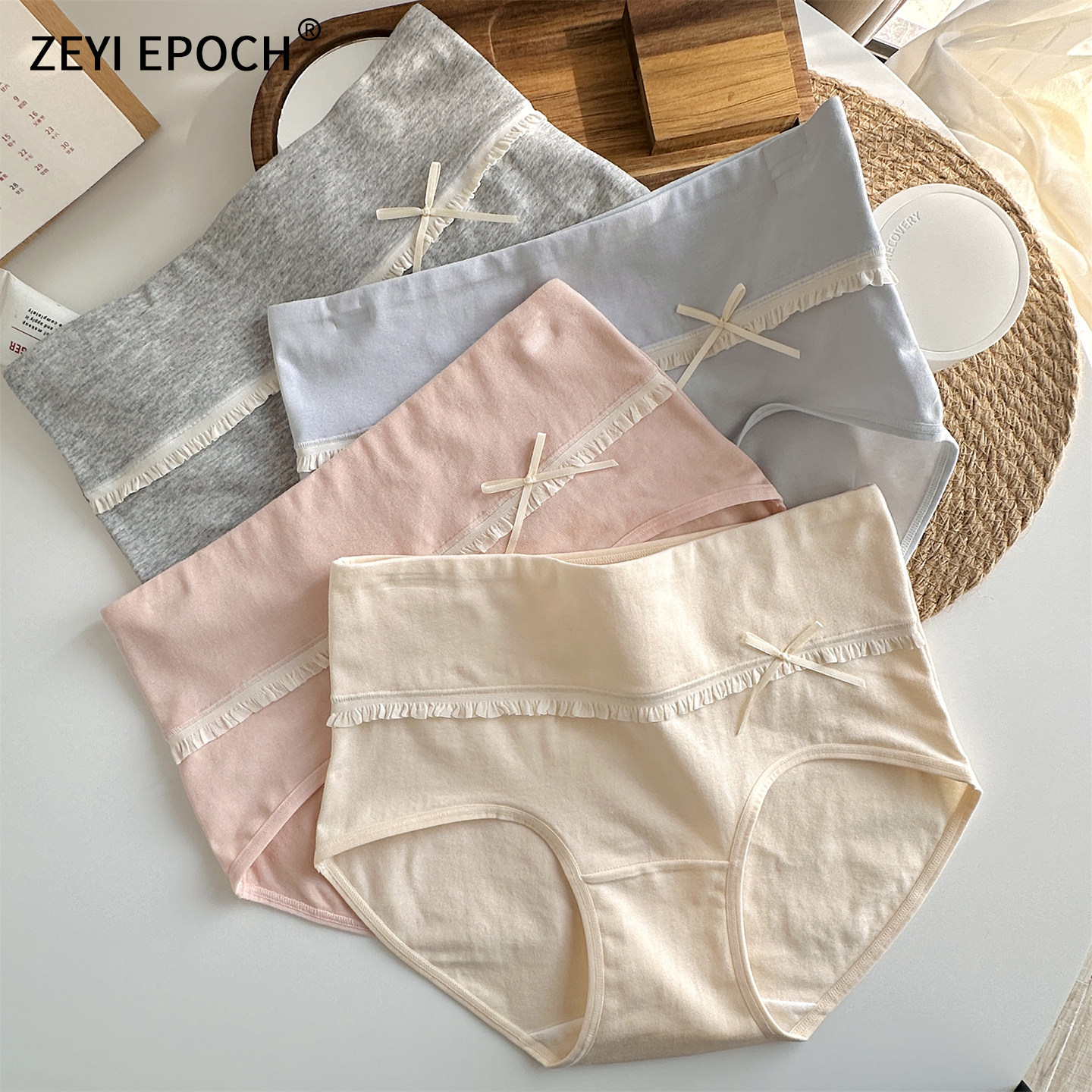 2026新款夏季弹力裆部加长全棉抗菌a类高腰纯棉高腰内裤女三角裤