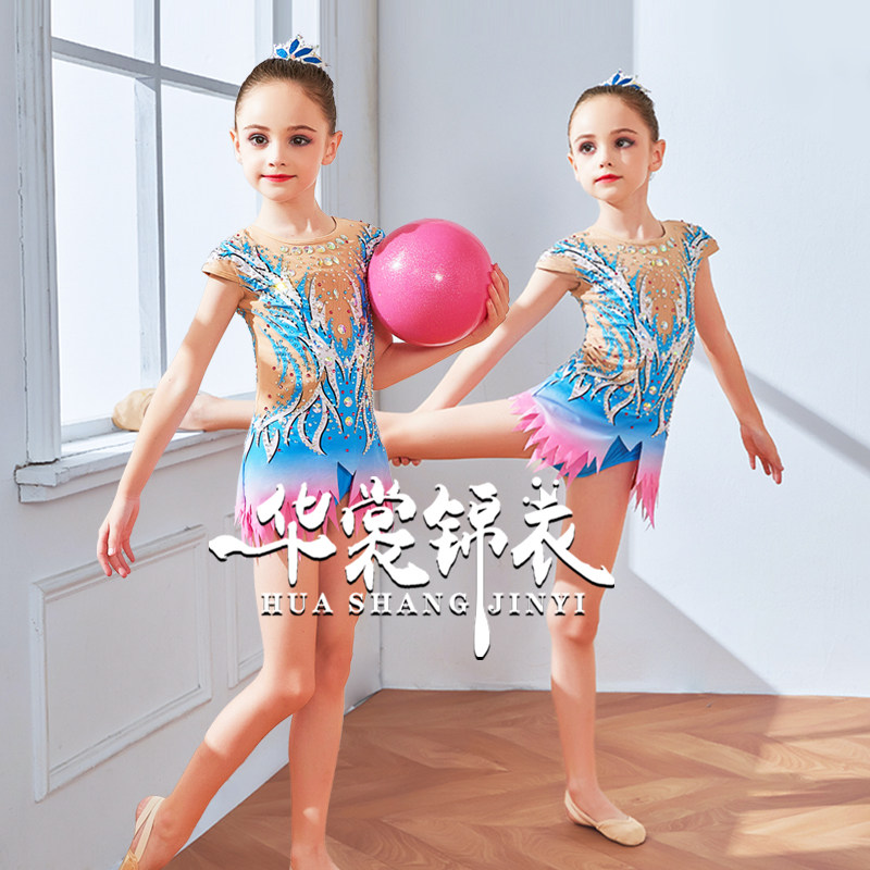华裳锦衣量身定技巧赛艺术体操服