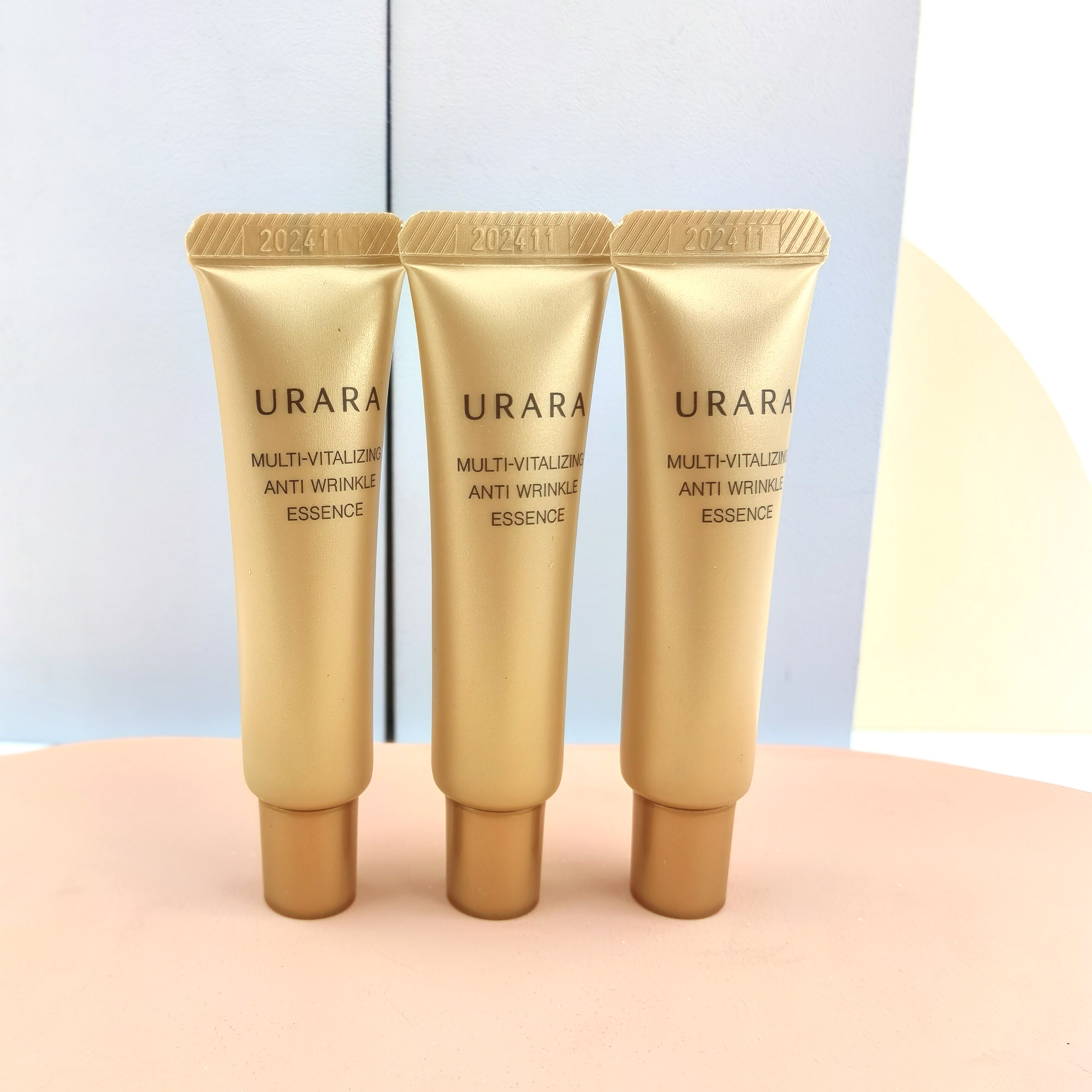 效期24年悠莱多维塑颜抚纹精华液中样3支装旅行装胆支约3周使用量