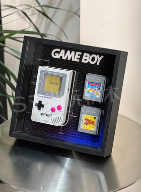 适用于乐高72046GameBoy游戏机亚克力展示盒上墙装裱相框防尘收纳