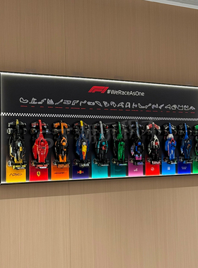 适用于乐高speedF1大电影77252APXGP赛车积木上墙相框防尘展示框