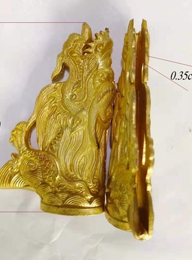 工艺菜刀龙口高档砍骨铜件