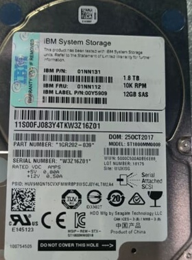 议价IBM 01NN131 01NN112 00Y5909 1.