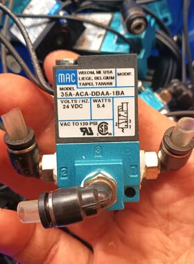 议价MAC高频电磁阀，型号35A-ACA-DDAA-1BA，24