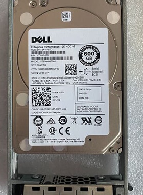 议价DELL/戴尔600G 2.5寸服务器硬盘 0K1JY9