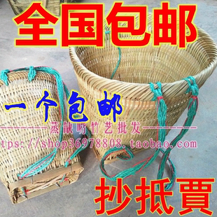 四川纯手工竹编背篼 竹篾舞蹈背篓 竹背筐 收纳筐 整理筐 包邮