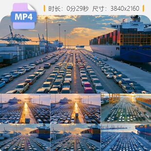 高清国产新能源车出海比亚迪电动全球扩张外贸出口投资战视频素材