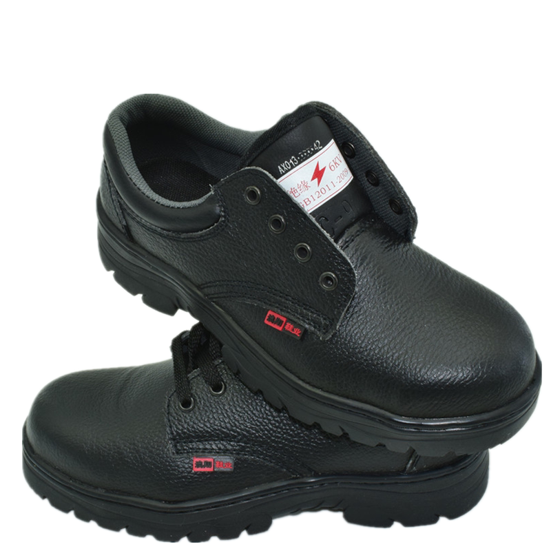 上海澳翔劳保鞋耐油橡胶底男女工作鞋防砸绝缘防滑纯皮优质安全鞋