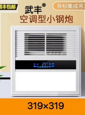 319x319派格森索菲尼洛适用集成吊顶风暖浴霸嵌入式LED多功能取暖