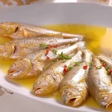 嘉尚香臭黄鱼1袋10条3斤干腌制小黄鱼水产酒店半成品食材2袋包邮