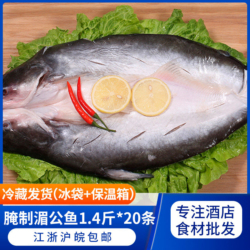 腌制湄公鱼1.4斤*20条烤鱼开背巴沙鱼龙利鱼凌波鱼冷冻腌制鱼包邮