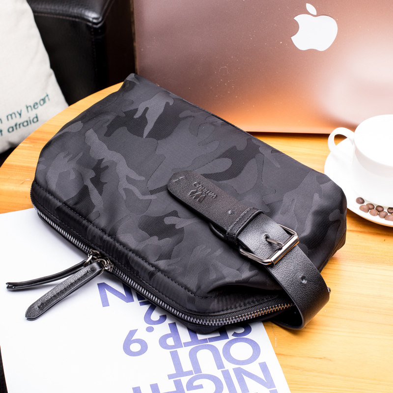 商务时尚男士手包男包大容量牛津布手拿包手抓包防水尼龙休闲包包