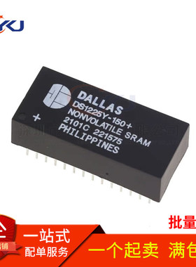 全新 DS1225Y-150+ DS1225Y-150 DS1225 DIP-28 存储器芯片IC