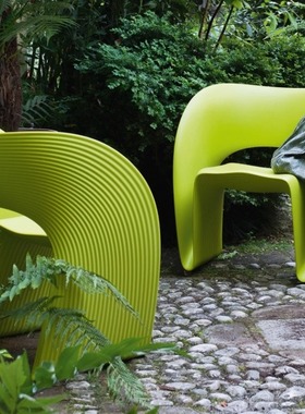 意大利Magis时尚个性现代简约Raviolo椅子进口轻奢创意户外椅阳台