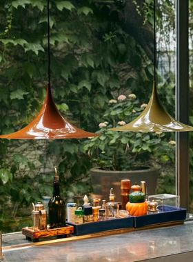 丹麦正品Gubi Semi 现代简约客厅餐厅吊灯家用卧室吊灯灯具北欧