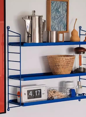 现货秒发String pocket多功能墙壁墙上置物架落地定制客厅卫浴