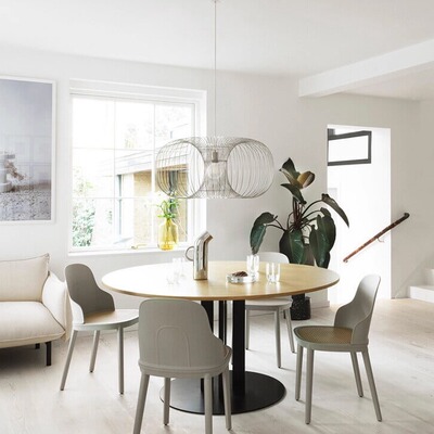 线性吊灯北欧简约餐客厅书房吊灯