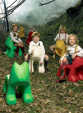 意大利正品Magis Julian户外儿童椅小动物小孩玩具凳子简约现代