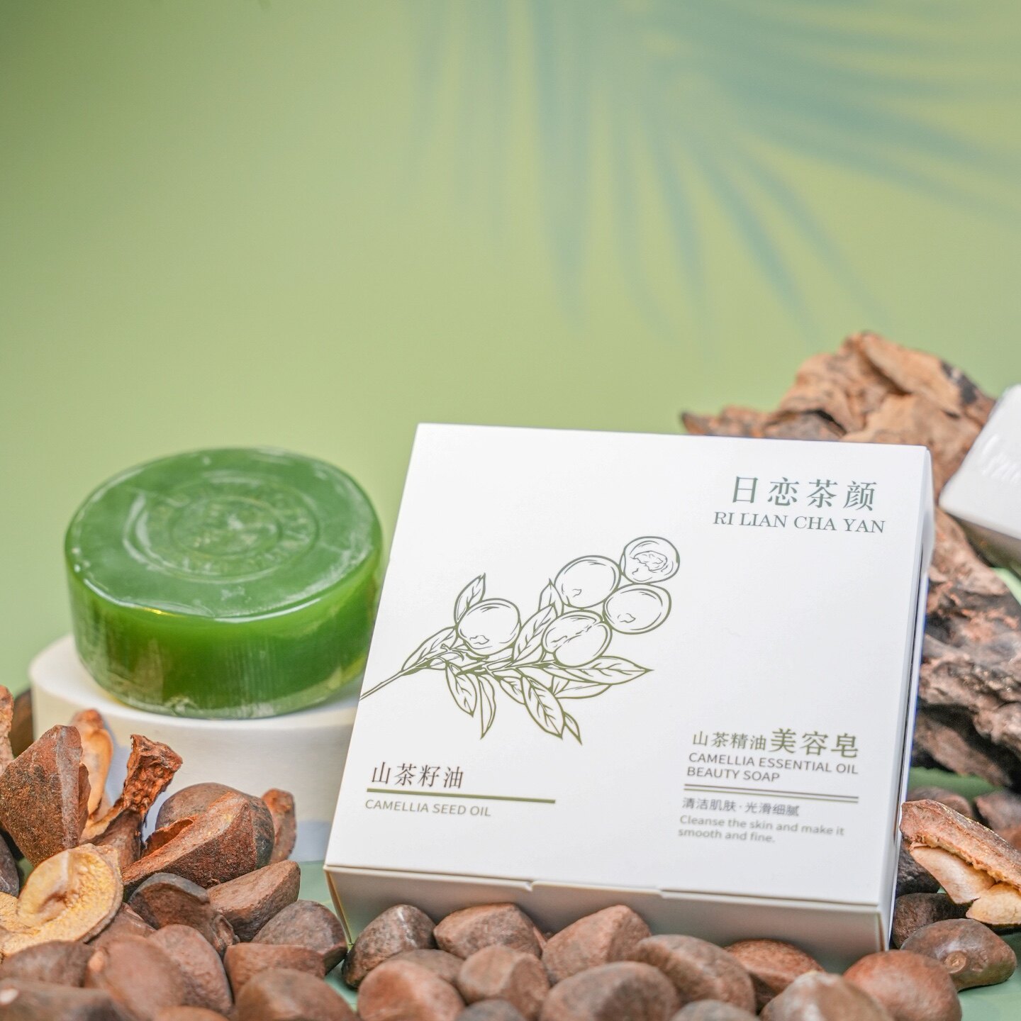 日恋茶颜山茶精油美容皂