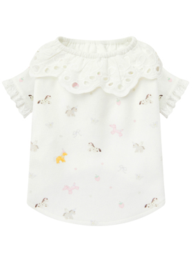 UNLEASHED马年限定小马印花德绒保暖狗狗家居服可爱打底宠物衣服